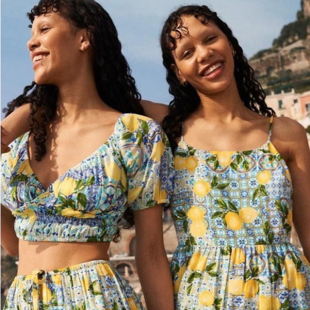 Primark Lemon Maxi Dress